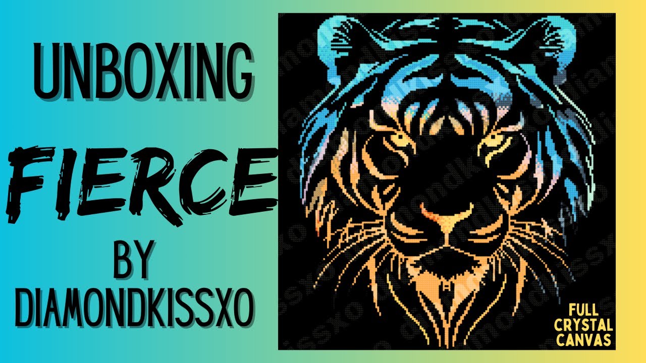 Fierce by DiamondKissXO - 100% Crystal Diamond Painting?