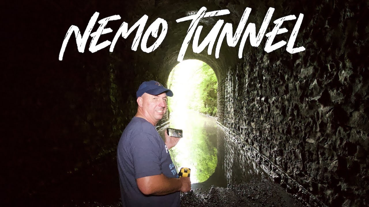 Abandoned Nemo Tunnel ONE OF MY CRAZIEST EXPLORES YET train tunnel 24