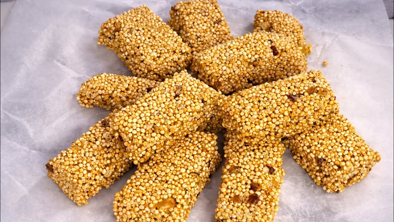 Εύκολες Υγιεινές Μπάρες με Κινόα στο Σπίτι 🍫🥜 | Healthy No-Bake Quinoa Bars. 