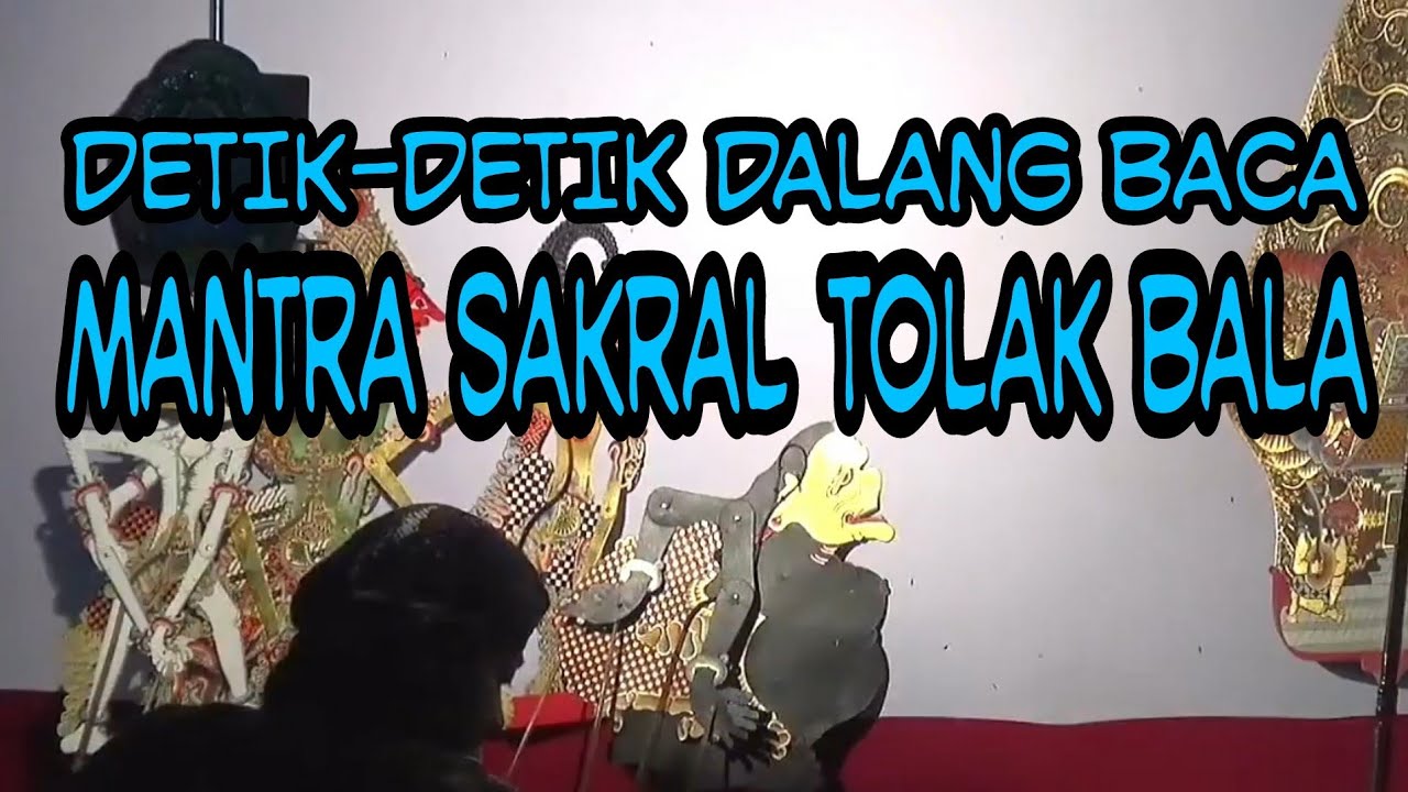 Detik-Detik Sakral Mantra Tolak Bala | Ki Dalang Gondo Suharno