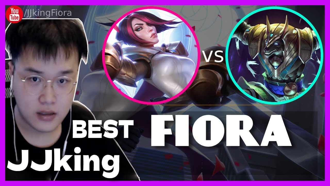 🔴 JJking Fiora vs Nasus (Best Fiora OTP) - JJking Fiora Guide