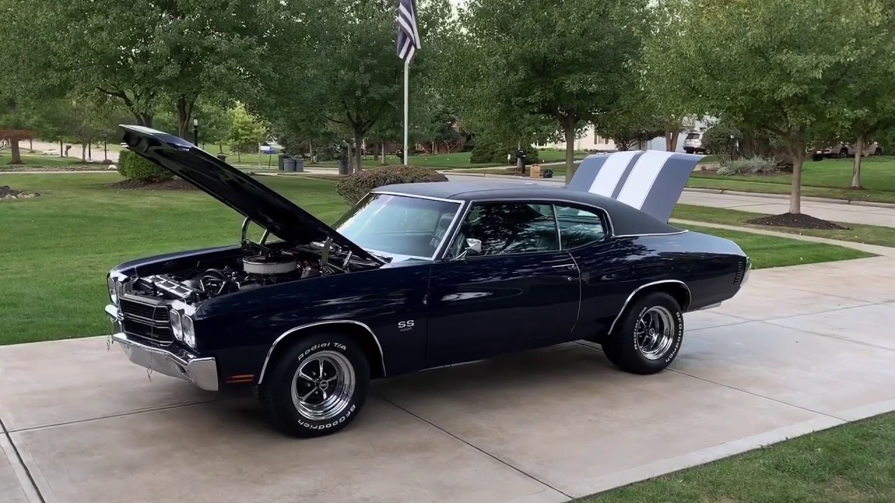 1970 Chevelle SS -454- For sale at www.bluelineclassics.com