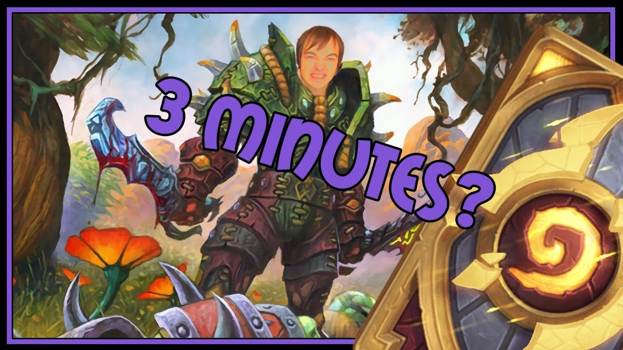 How to beat druids in under 3 minutes | Baku rogue | The Boomsday Project | Hearthstone