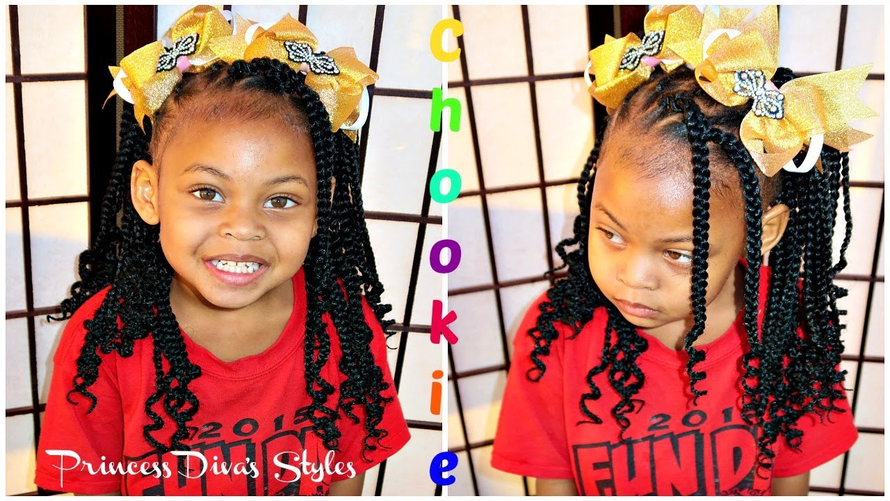Cute Hairstyle | KidsBox Crochet Hair | Giveaway