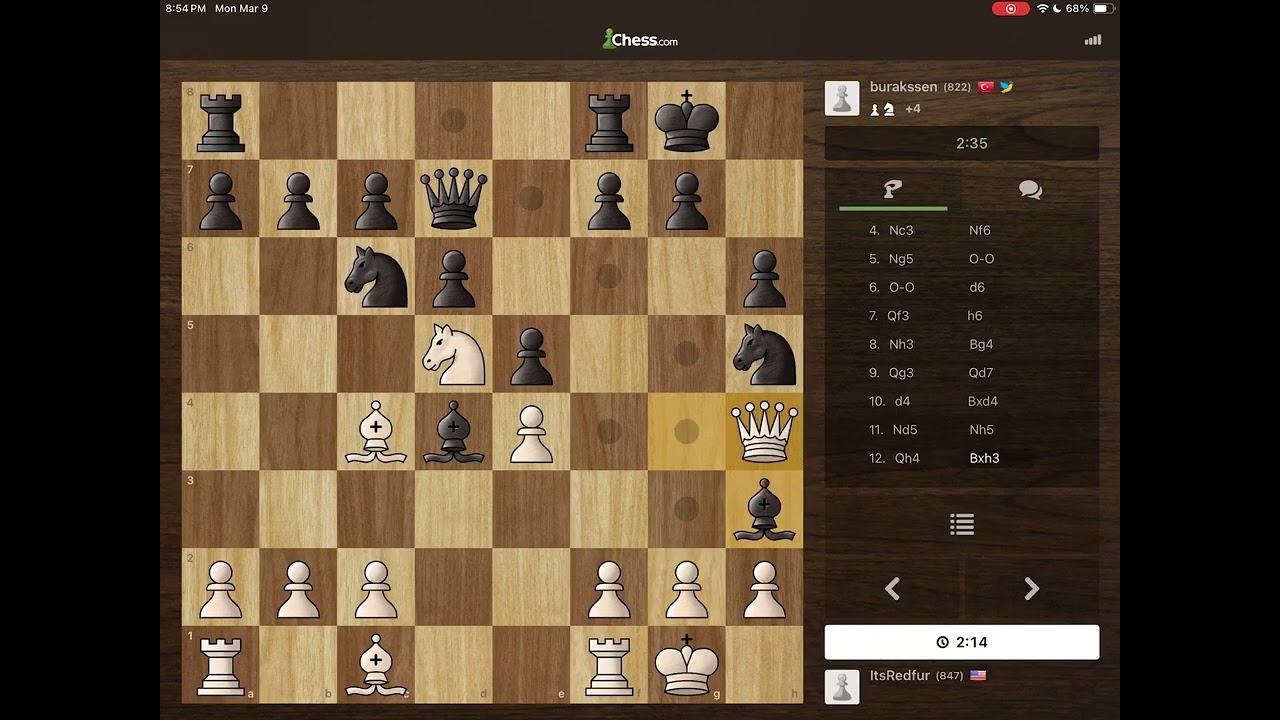 Day 68 of my 365 day chess challenge 
