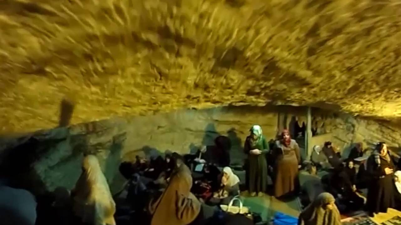 قبة الصخرة من الداخل
