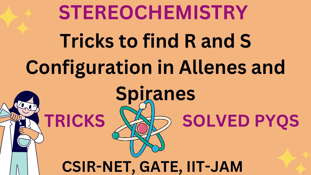 Unveiling Secrets: Mastering R and S Configuration in Allenes & Spiranes
