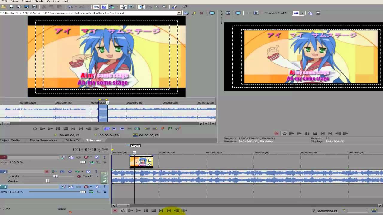 sortof a sony vegas masking/amv making/color thingi tutorial