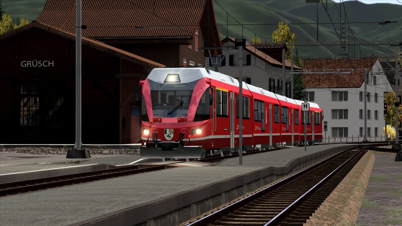 Lets Play | Train Simulator | Heidi Express | Allegra