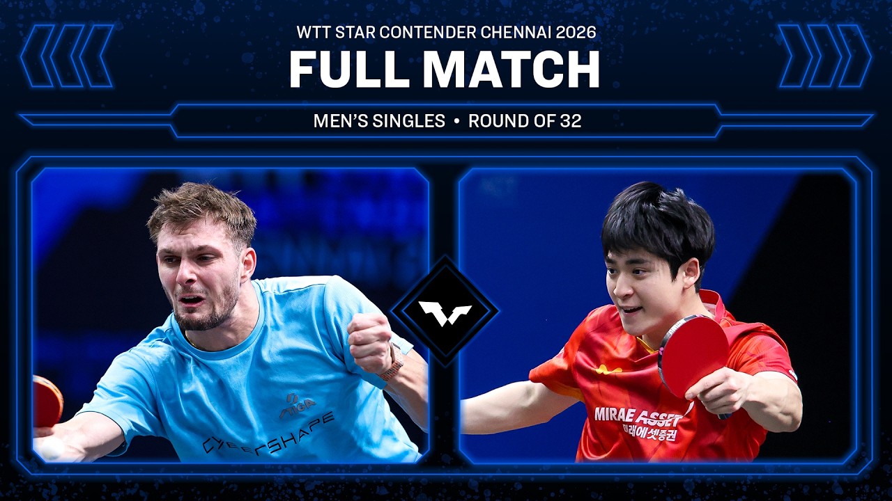 FULL MATCH | Lilian Bardet vs Park Ganghyeon | MS R32 | #WTTChennai 2026