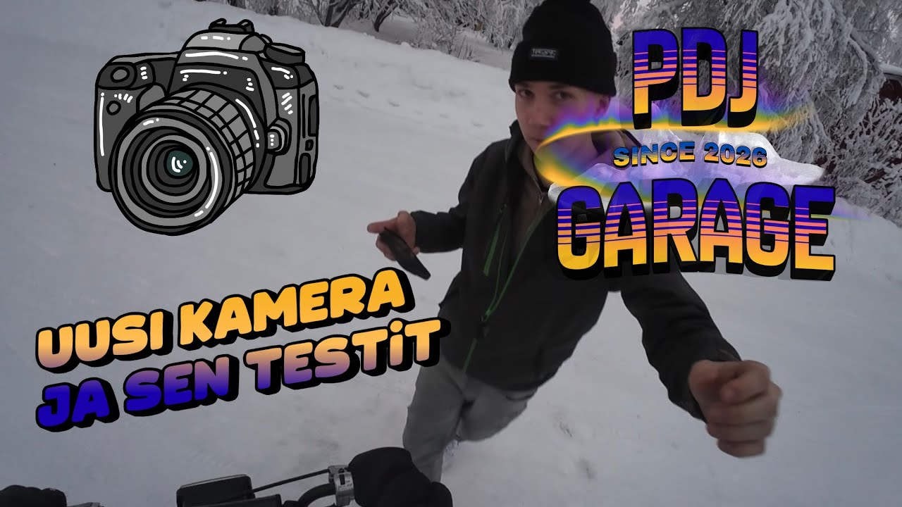 uus kamera ja sen testit!