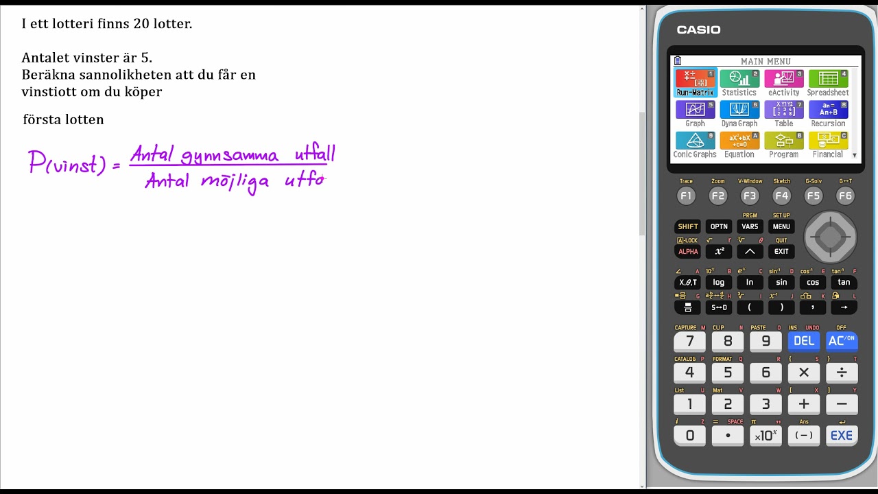 Matematik 5000+ 1b Uppgift 4104 a för reviderad ämnesplan 2021