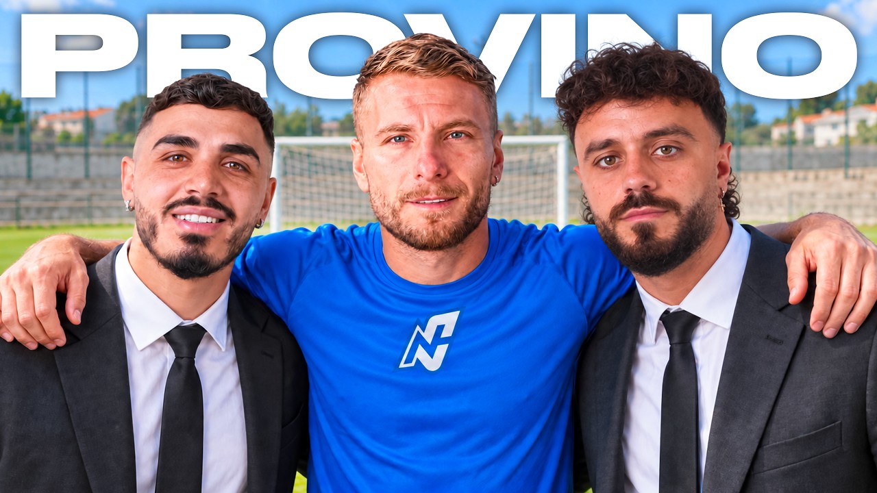 CIRO IMMOBILE fa il PROVINO con il NAPOLI CREATORS! 🩵