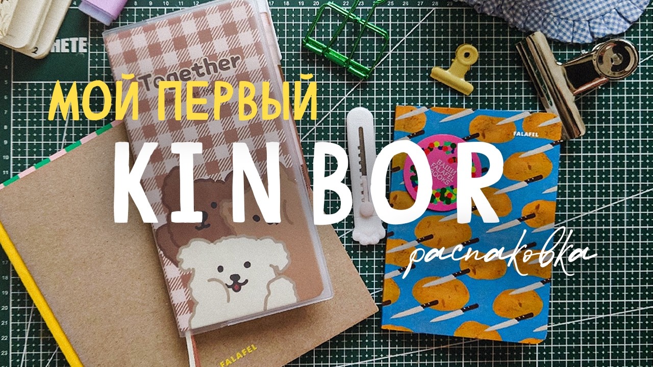 ✨мой первый еженедельник kinbor | распаковка | AliExpress✨