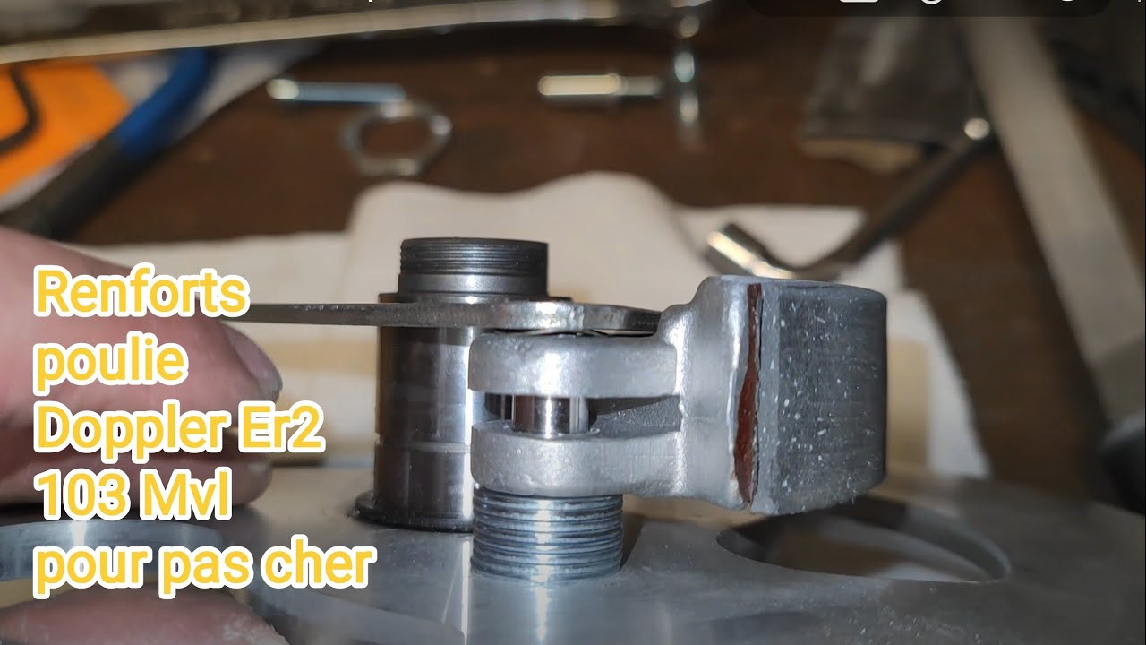 Renfort poulie Doppler Er2 pour la 103 mvl