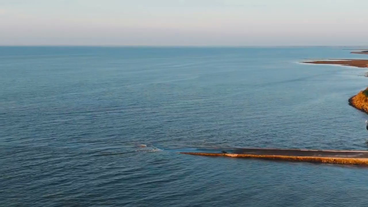Grande marée au passage du gois