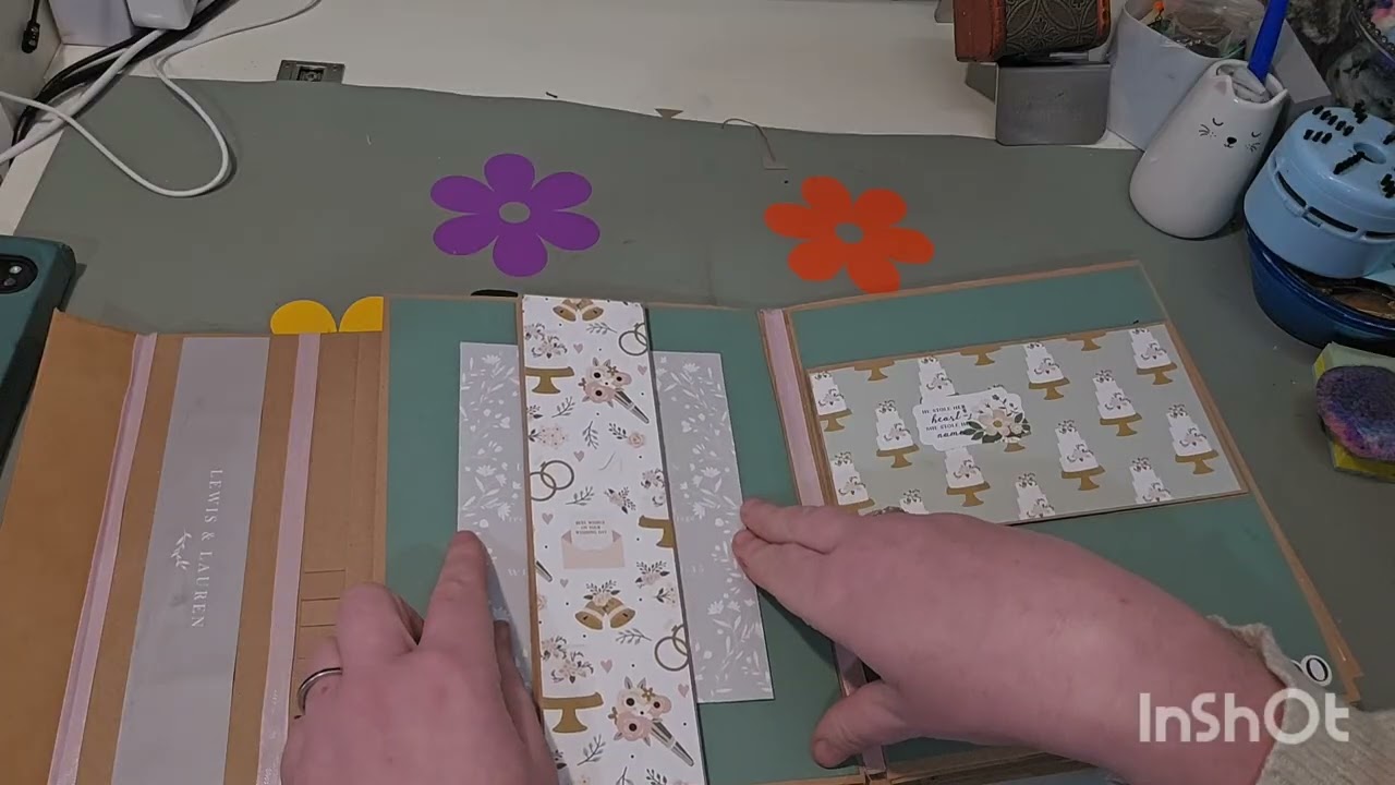 Wedding album flick through inspired by @kristenswainKScreations