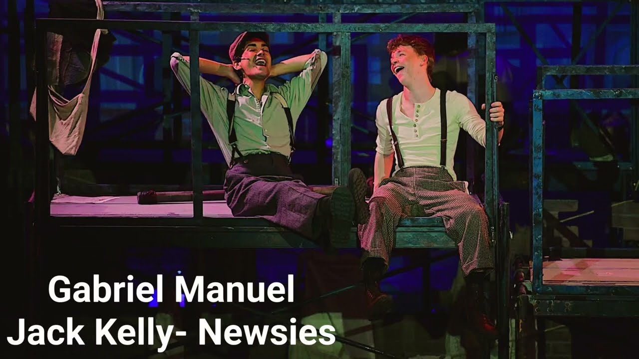 Gabriel Manuel - Jack Kelly Newsies