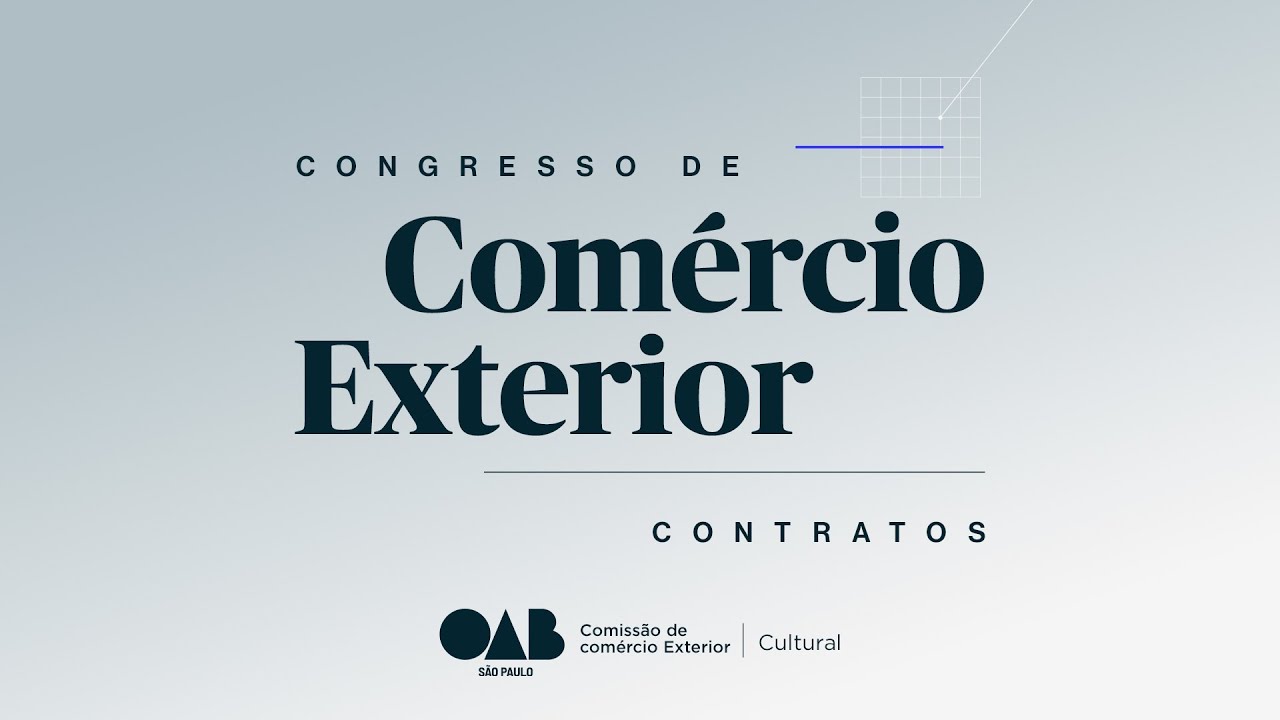 CONGRESSO DE COMERCIO EXTERIOR - CONTRATOS