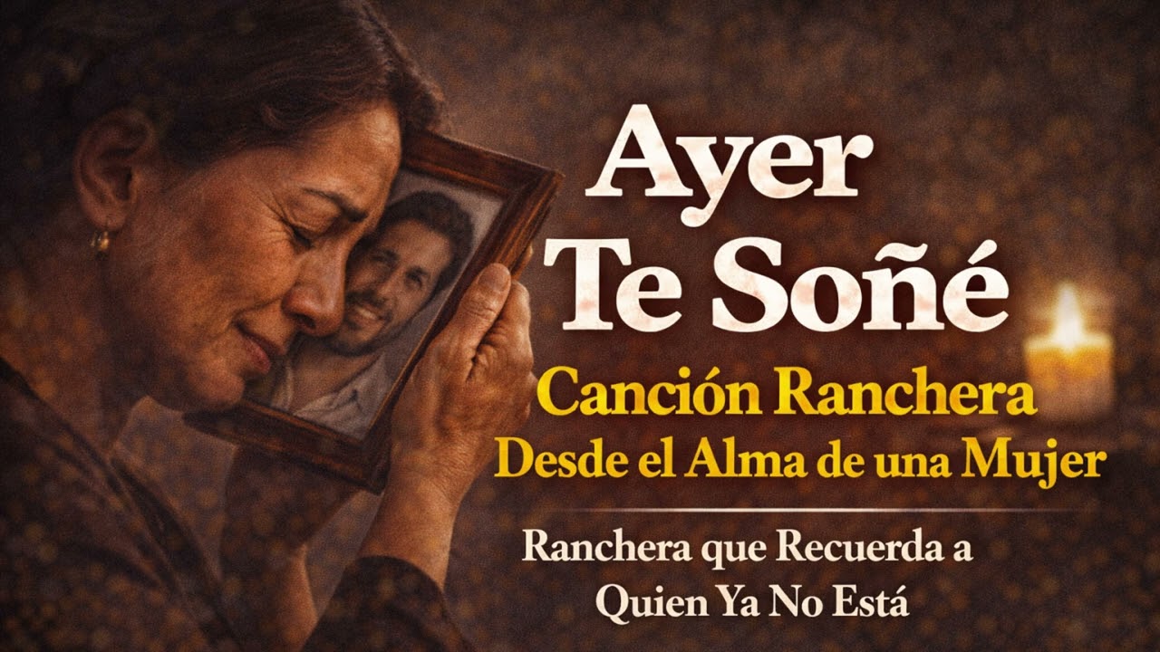 Ayer Te Soñé 😢 | Canción Ranchera Triste Desde el Alma de una Mujer (2026)