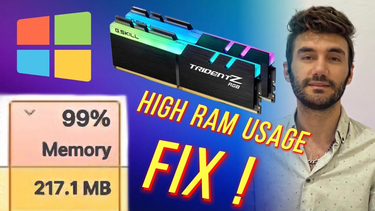 How To Fix High Memory or Ram Usage On PC!