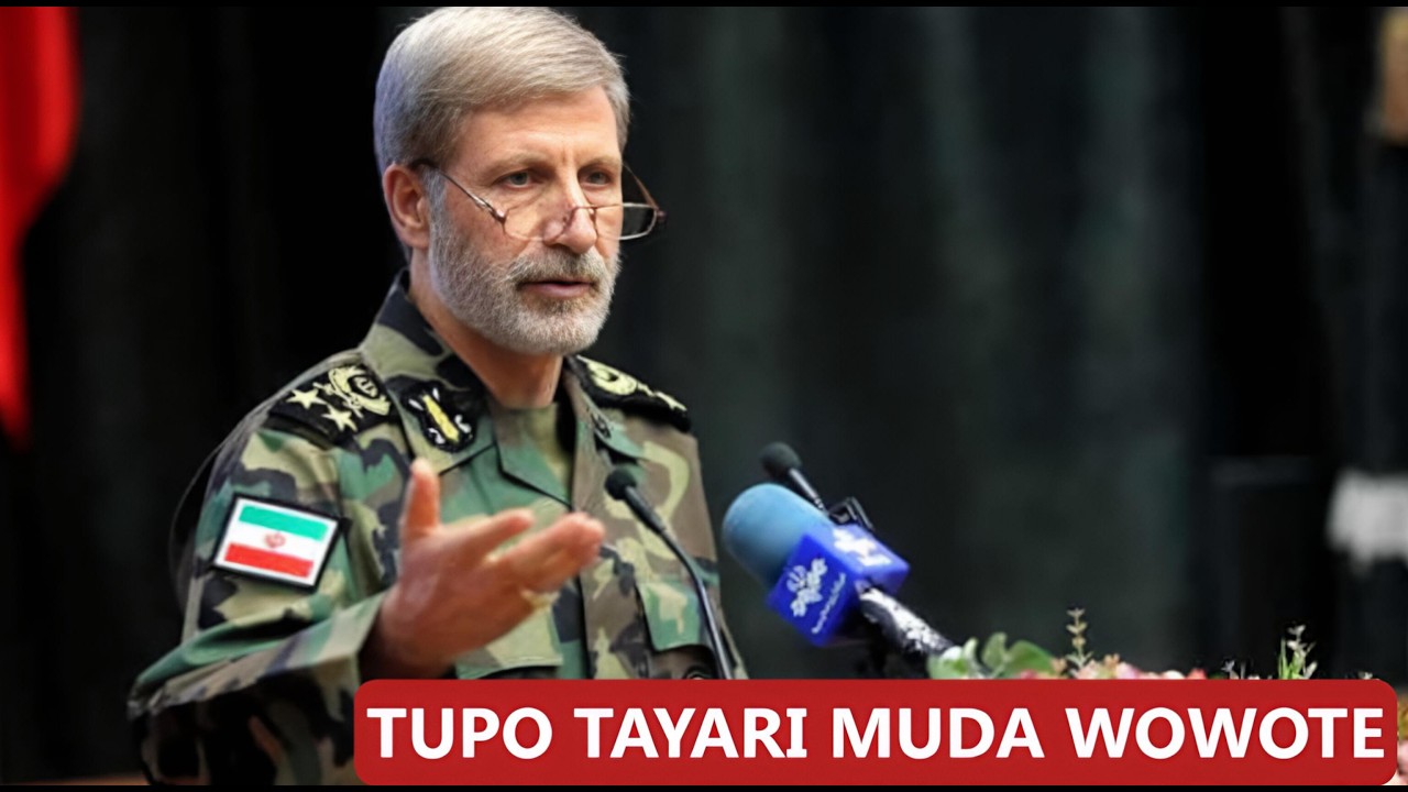 IRAN YATOA ONYO KALI: JESHI LA ANGA LIKO TAYARI KUTOA JIBU LA MAAMUZI KWA SHAMBULIZI LOLOTE