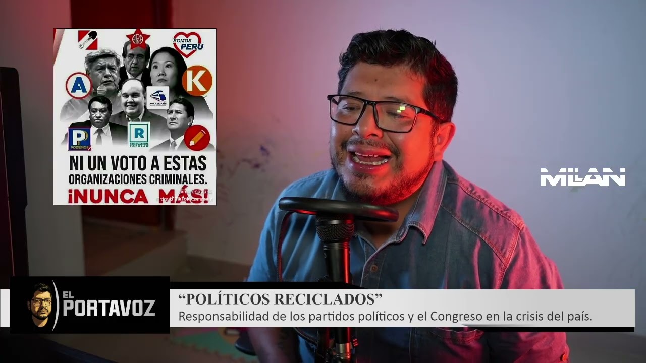 “POLÍTICOS RECICLADOS” Responsabilidad de los partidos políticos y el Congreso en la crisis del país
