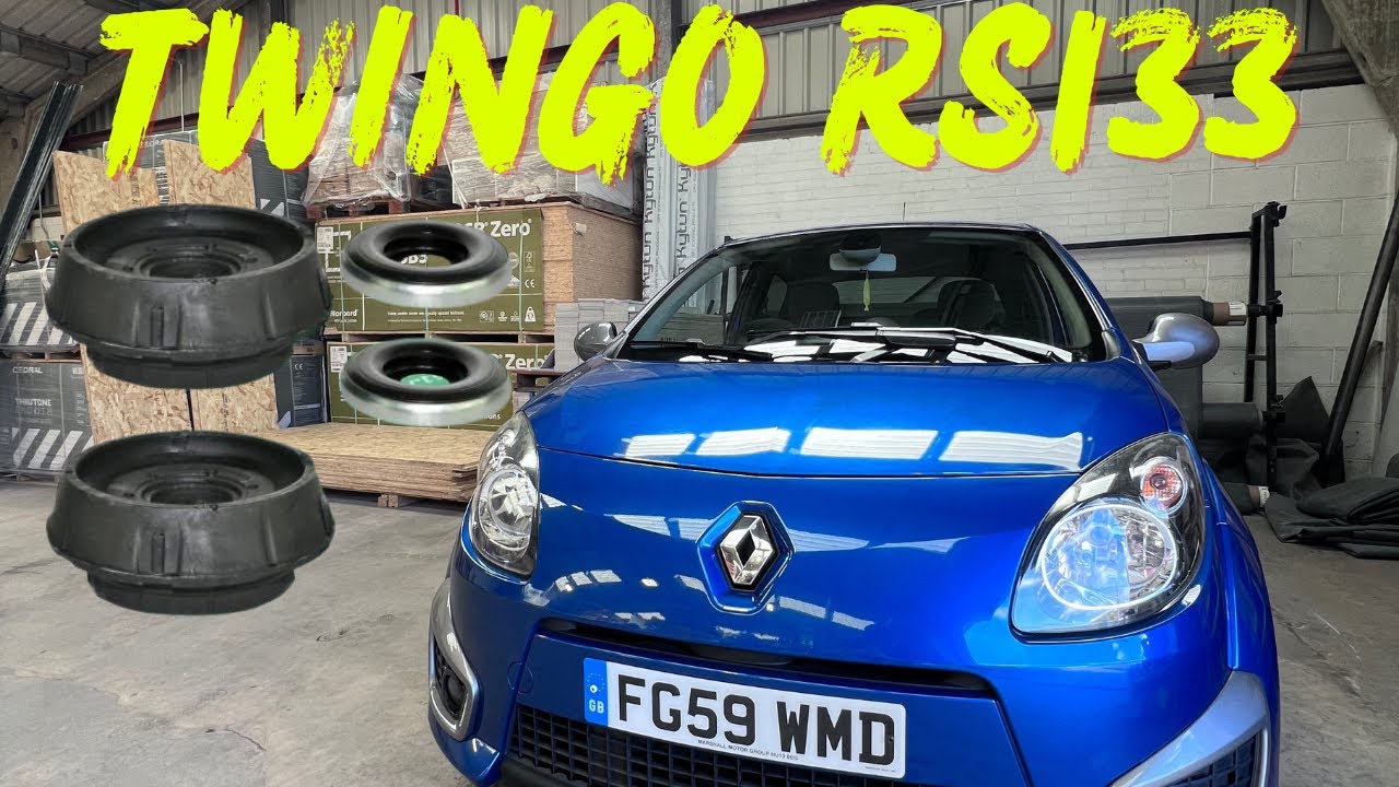 Замена верхних креплений Renault Twingo RS133 - RENAULTSPORT