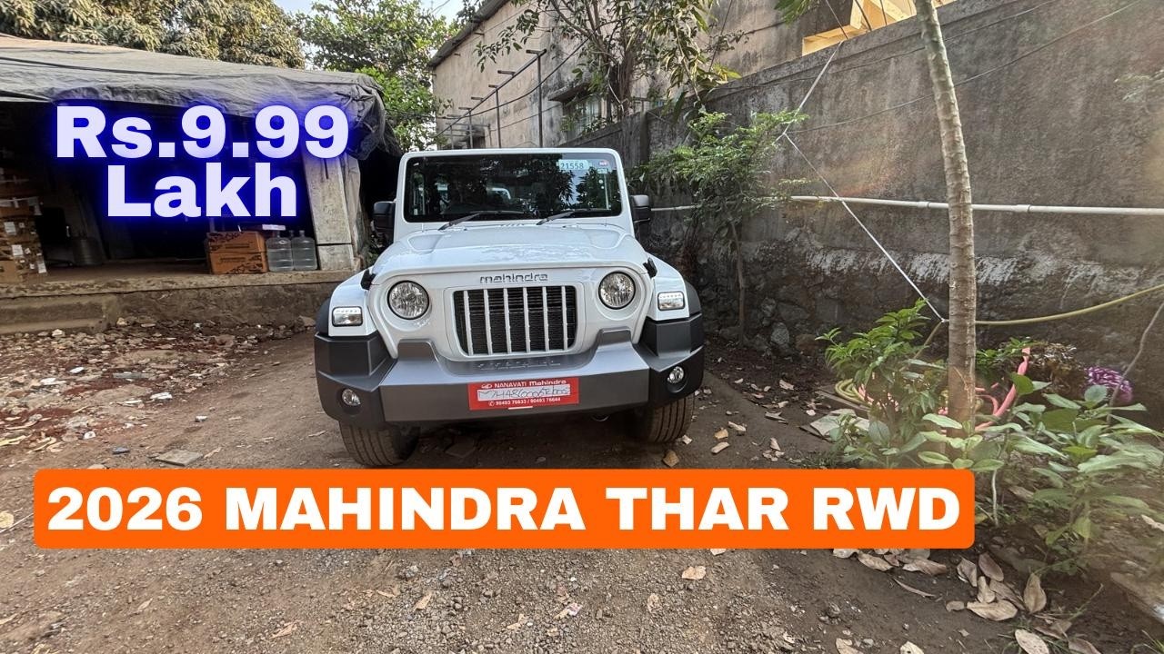 BREZZA और NEXON के Budget मे RWD Thar Off-Roader🔥| New 2026 RWD Thar Updated @caarnavtech 