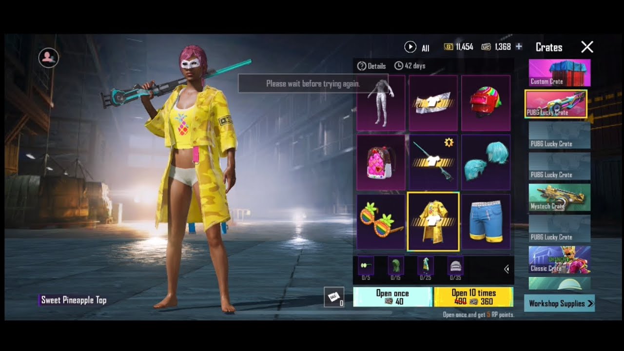 ОТКРЫТЫЕ НОВОГО ЯЩИКА УДАЧИ АНАНАСИК🍍| ПАБГ МОБАЙЛ | pubg mobile opencase