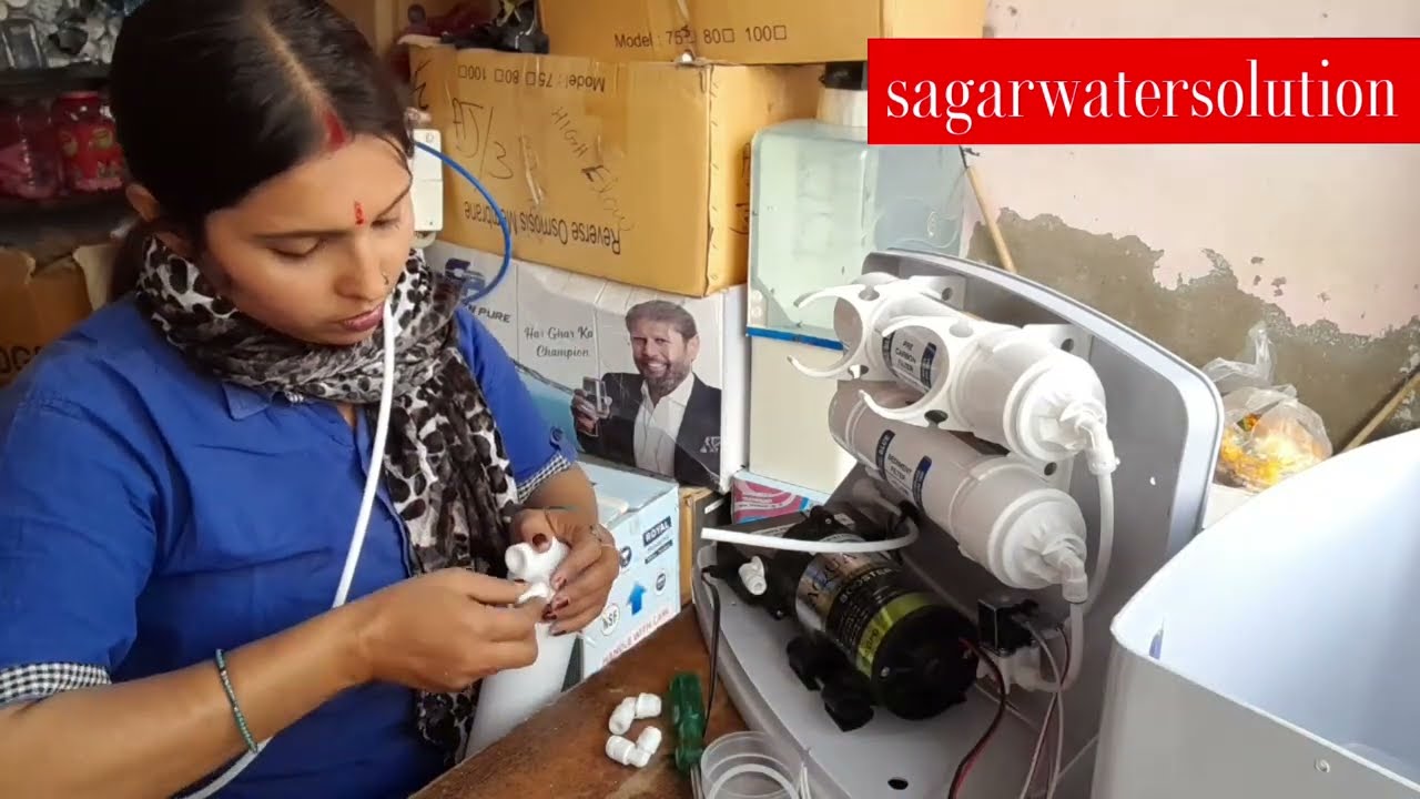 Ro assamble kaise kare ? letest Water  purifier. #sagarwatersolution #trendingvideo ❤️ 🌝 🤗