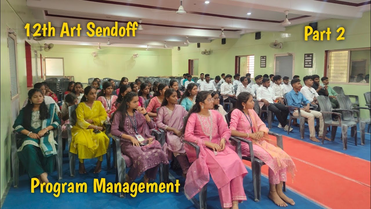 12th Art Sendoff | Program Management | Batch 2025-26 | Cameraman 