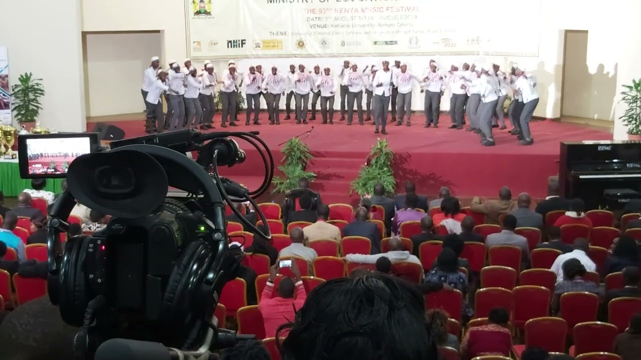 Ngenia Boys Performing a Kikuyu sacred folk song