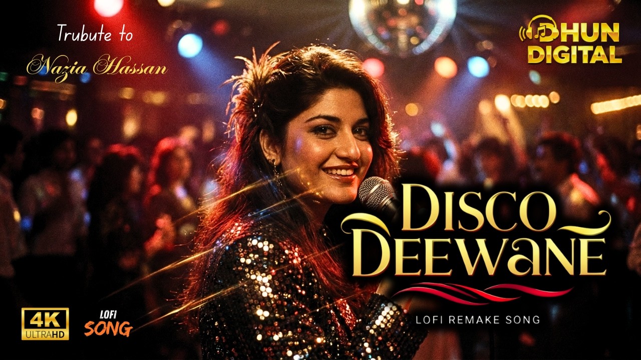Disco Deewane (New Version With Lyrics) | Tribute to Nazia Hassan | Retro Dance Mix