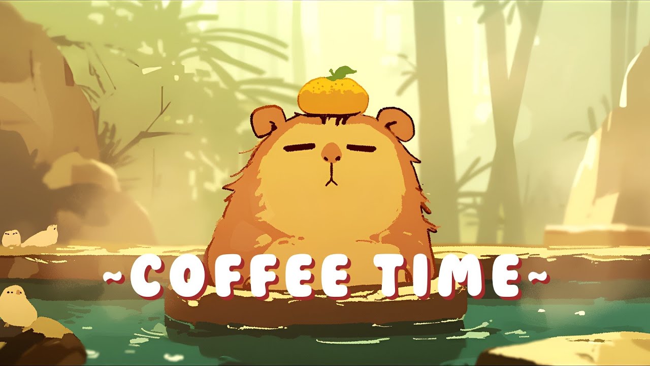 Capybara Beats Radio - Calm Music for Focus & Study ~ Cozy Atmosphere ~ ✨ | Background Music