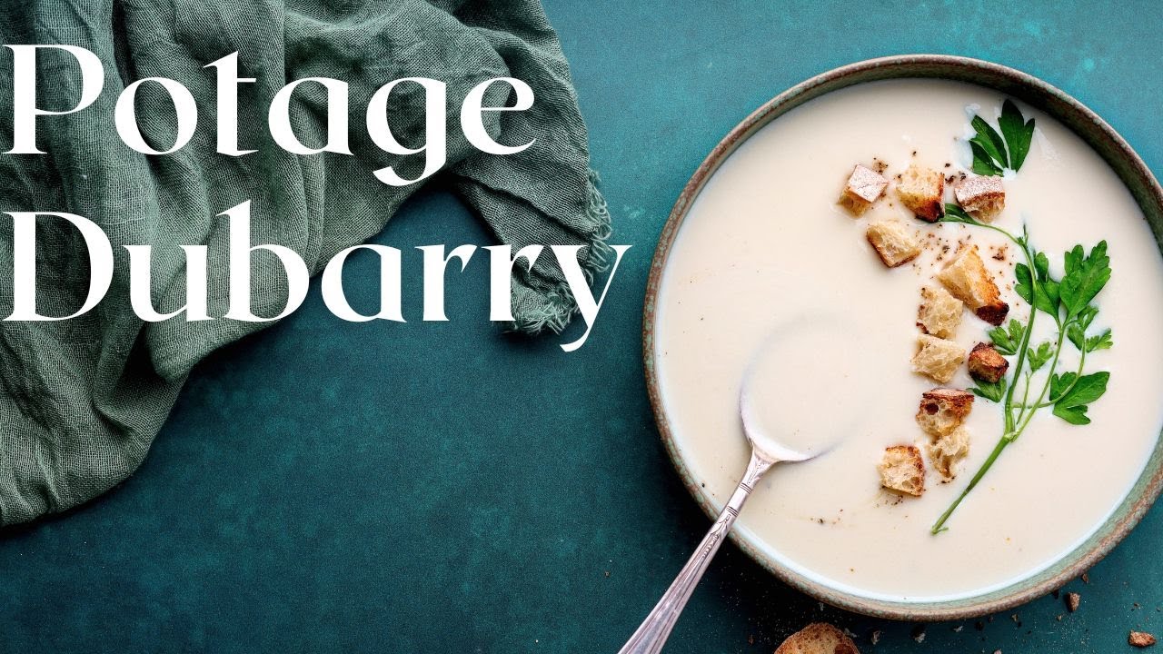 Louis XV's Favorite Soup - only using two vegetables