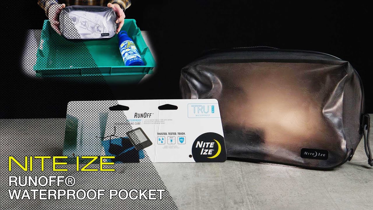 NITE IZE RUNOFF WATERPROOF MEDIUM PACKING CUBE