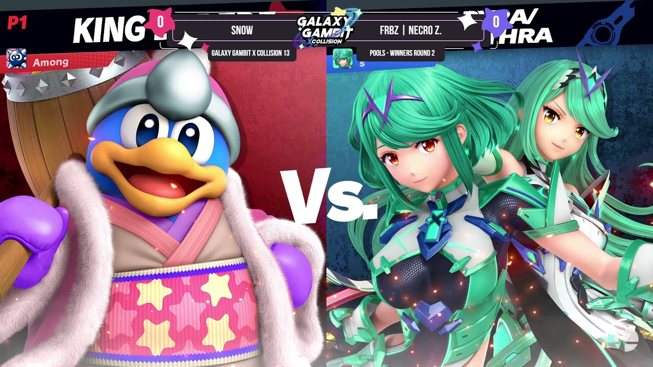 GGxC 13 - snow (Pichu, Pyra Mythra) vs Necro Z. (Jigglypuff, King Dedede) - Pools - Winners Round 2