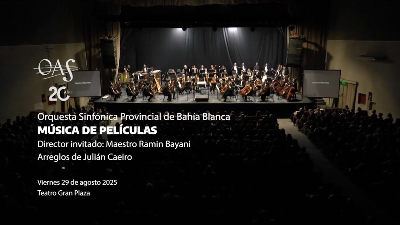 MÚSICA DE PELICULAS (Parte 1)- Orquesta Sinfonica Provincial de Bahía Blanca