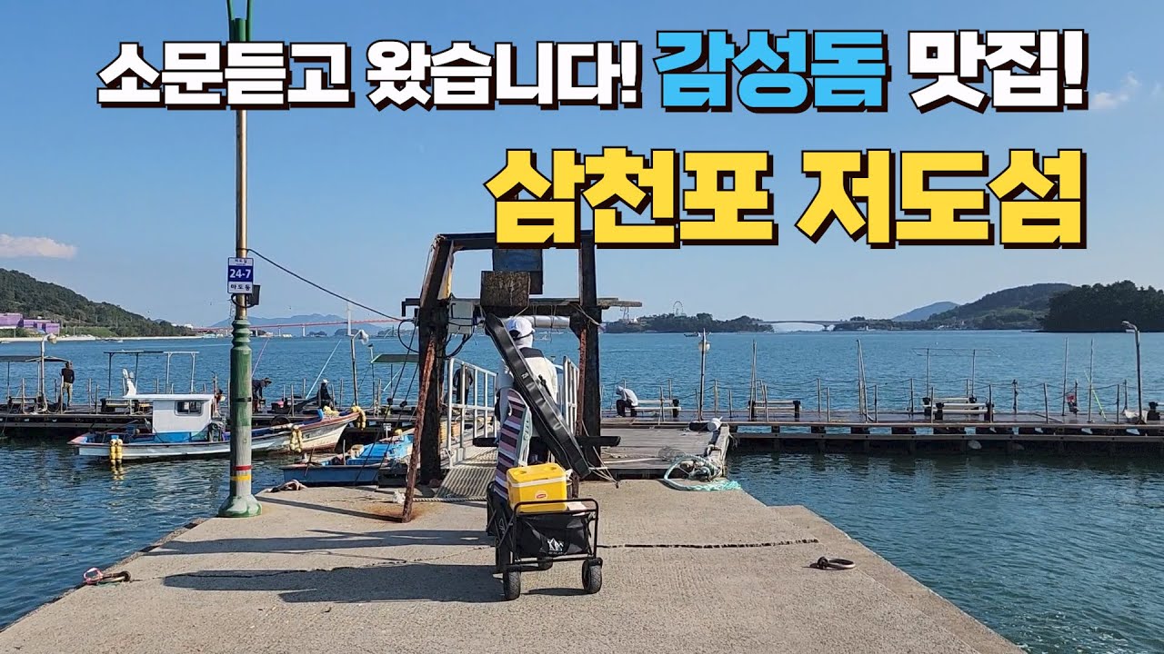요즘 가을 감성돔 핫플레이스인 이곳~!! 제가 한번 낚시 해 보겠습니다!(저도섬 가는법, 포인트, 가격정보 포함)