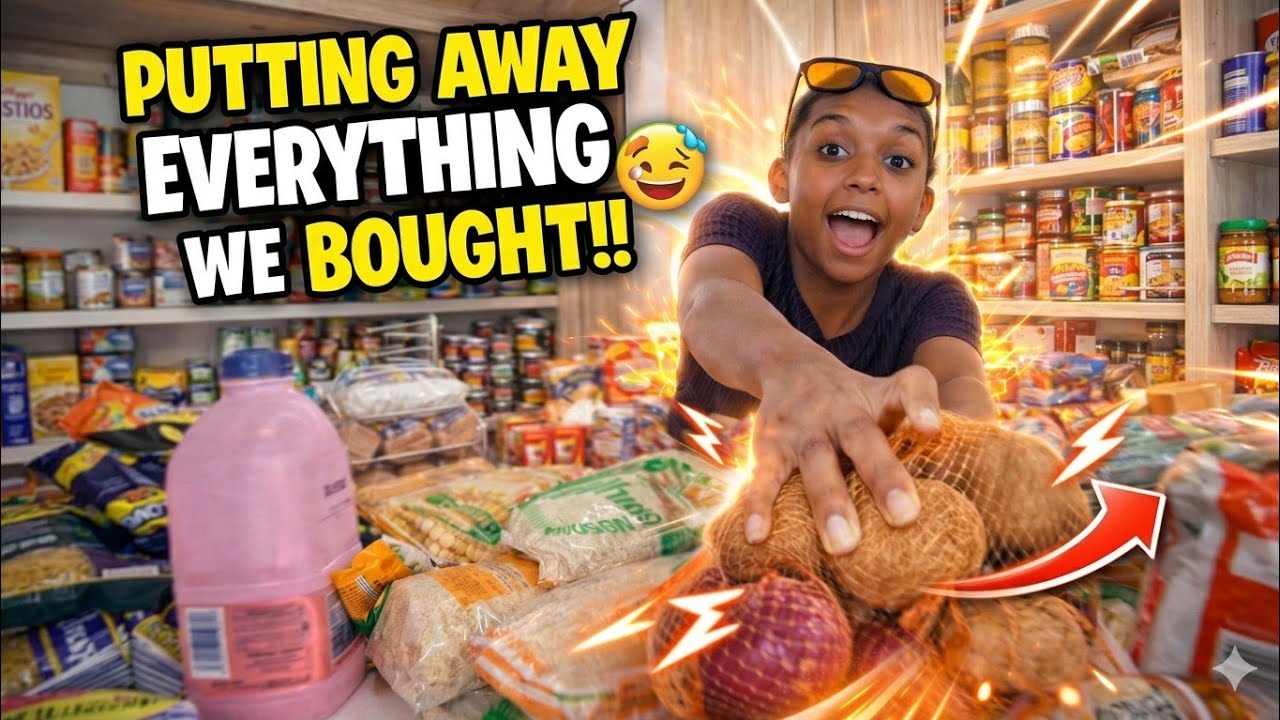 Unpacking EVERYTHING We Bought&hellip; Our Pantry Is OVERFLOWING 😳🛒&rdquo;