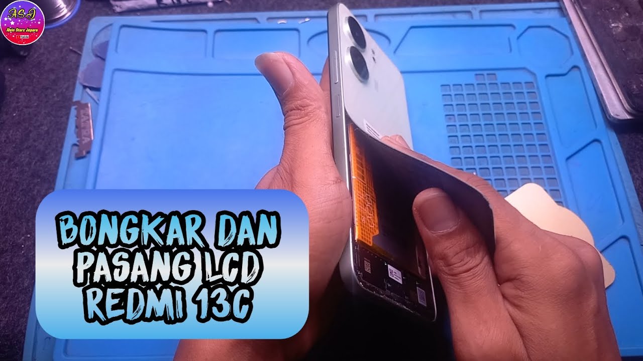 CARA BONGKAR REDMI 13C, CARA PASANG LCD REDMI 13C‼️