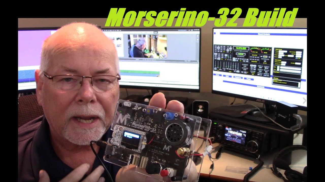 My build of a Morserino-32 kit!