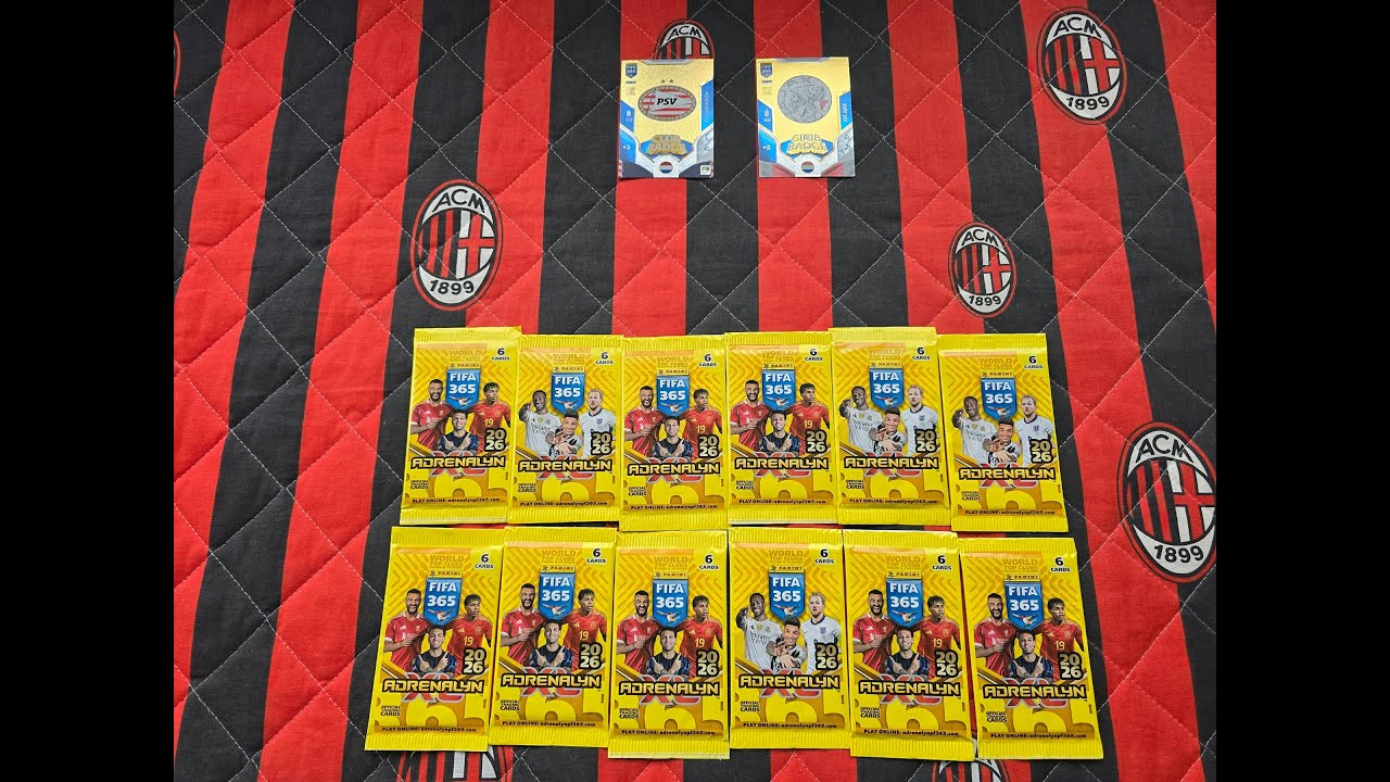 PANINI FIFA 365 2026 - LIGA HOLENDERSKA - POJEDYNEK PSV vs AJAX - KTO WYGRAŁ?? CZY WPADŁ AUTOGRAF??