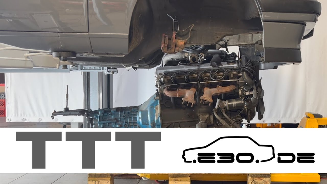 Anleitung Motorausbau BMW E30 325i M20B25