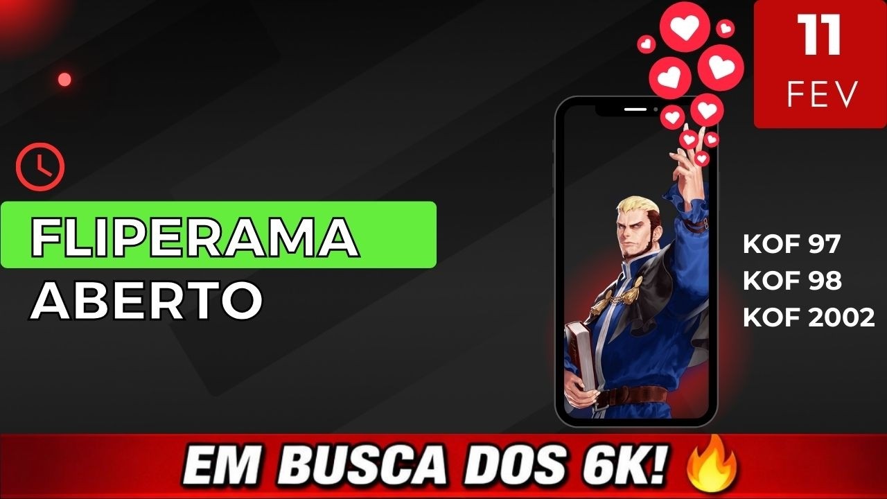 KOF 2002 & KOF 97 🔥 | EM BUSCA DOS 6K INSCRITOS! | Live de Clássicos SNK + Shorts