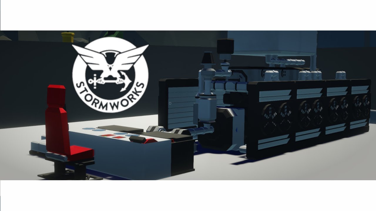 Stormworks - Виды охлаждения двигателя и другие приколюхи