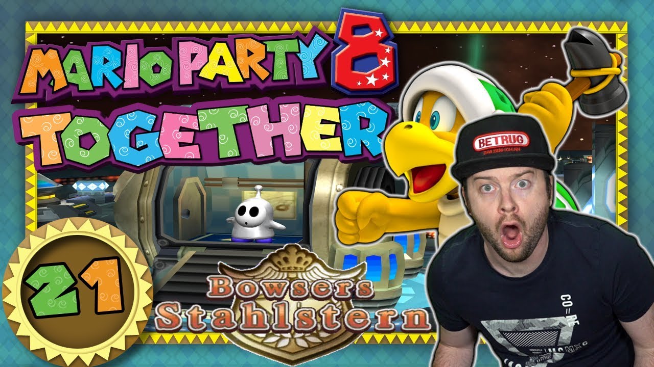 MARIO PARTY 8 TOGETHER 🎲 #21: Die unglaublichen letzten Züge auf Bowsers Stahlstern