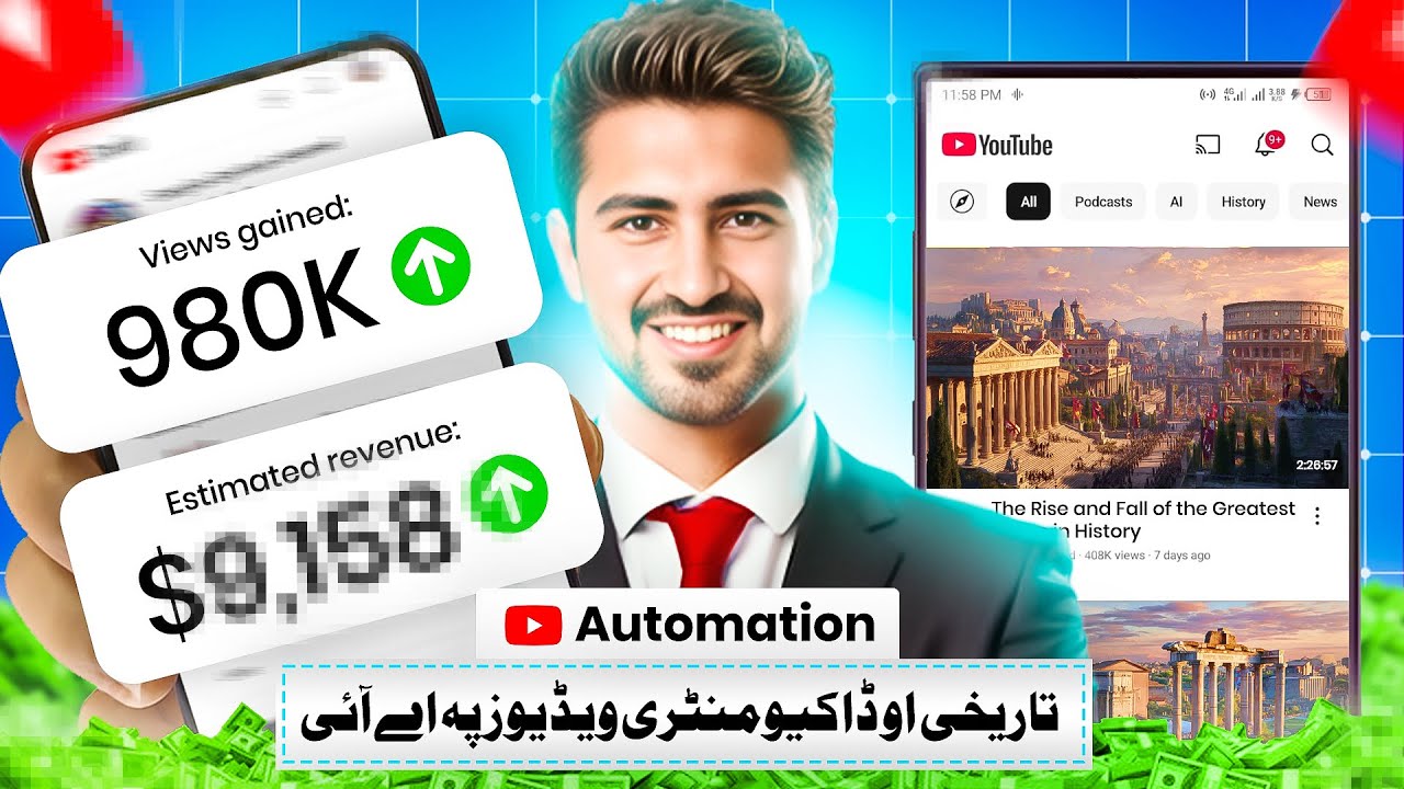 Create Historical Documentary Videos Using Meta AI — Full YouTube Automation Process