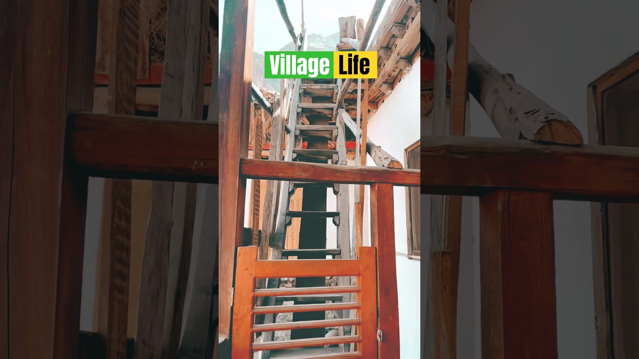 Village Life Old Town in #karakoram #mountains